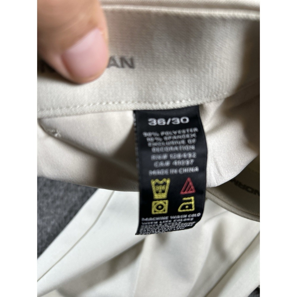 greg norman clubhouse pant golf outdoor  performance 38x30 Khaki New - Picture 4 of 8
